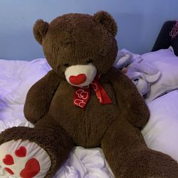 stuffed giant bear