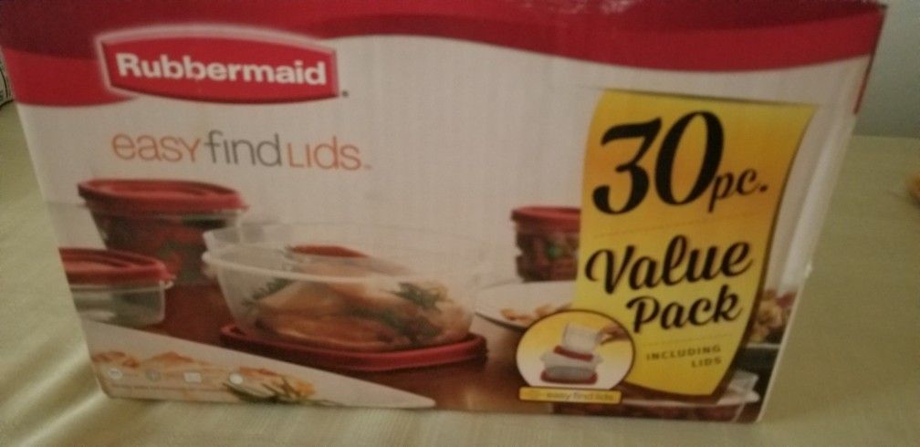 Rubbermaid 30 Piece Value Pack