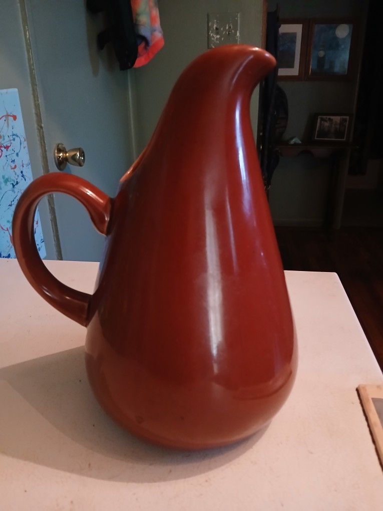 Russell Wright Bean Brown Pitcher.  