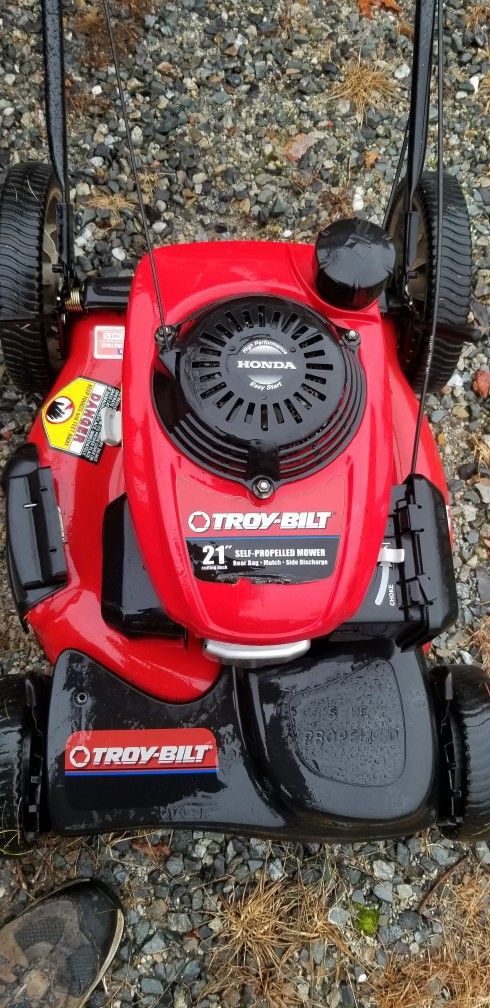 Honda Troy Bilt Mower