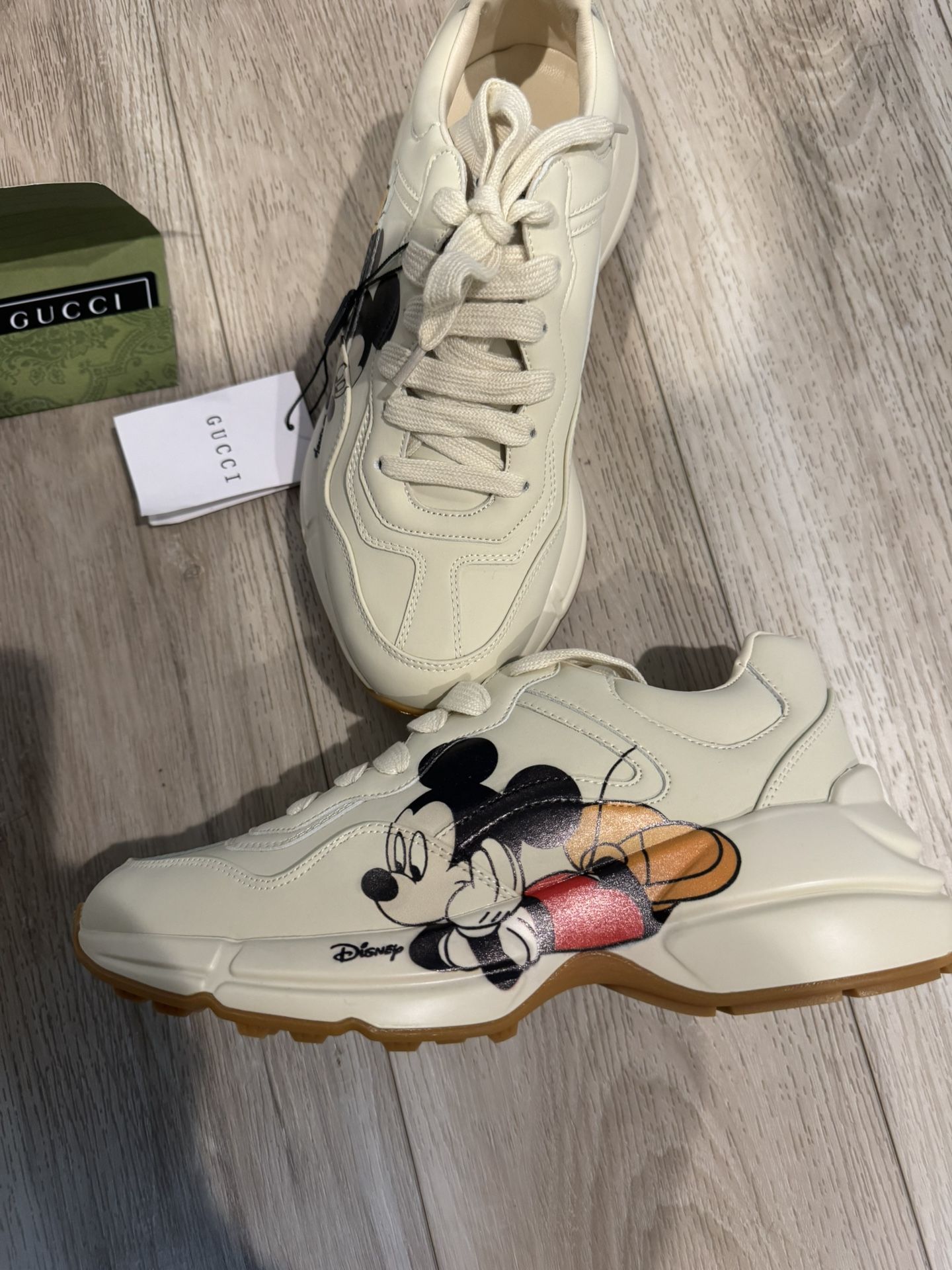 Gucci Mickey Mouse Shoes 