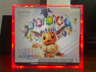 Pokémon Scarlet & Violet Prismatic Evolutions Elite Trainer Box