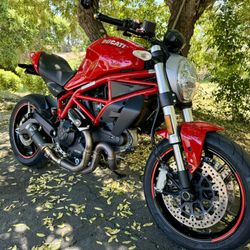 2017 Ducati Monster Immaculate