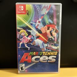 Mario Tennis Aces for Nintendo Switch video game console system or Lite Ace Super Bros Brothers OLED 