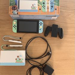 Nintendo Switch- Limited Edition Animal crossing