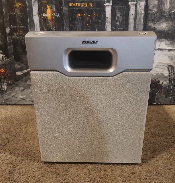 Sony SA-WMSP1

Active Subwoofer (2001)