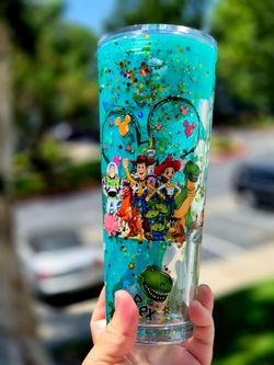 Toy story snowglobe Tumblr 24 oz  Starbucks style
