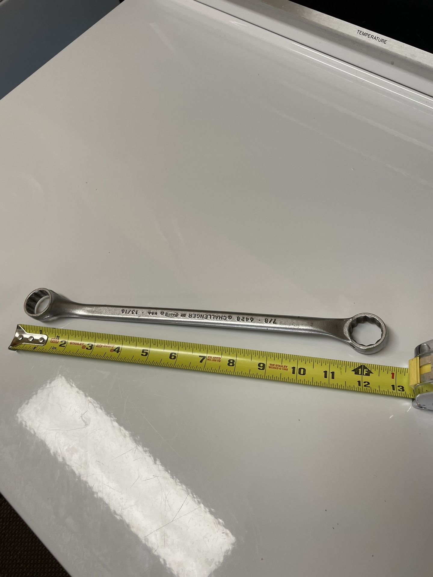 Vintage 7/8 - 13/16 Challenger By Proto wrench