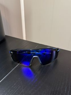 Blue Black Oakley Prizm P Glasses