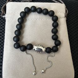 Designer black bracelet 