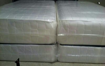 2 twin beds new can deliver