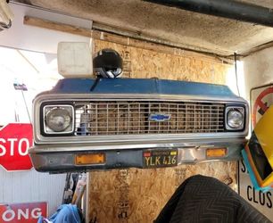 Vintage Chevy Truck Front End