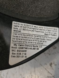 Baseball Helmet