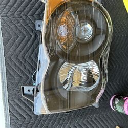 Grand Cherokee Headlights Black