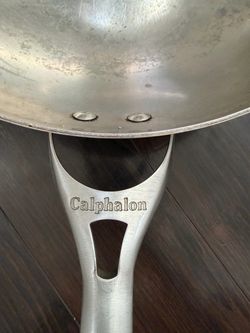 Calphalon heavy stainless steel wok