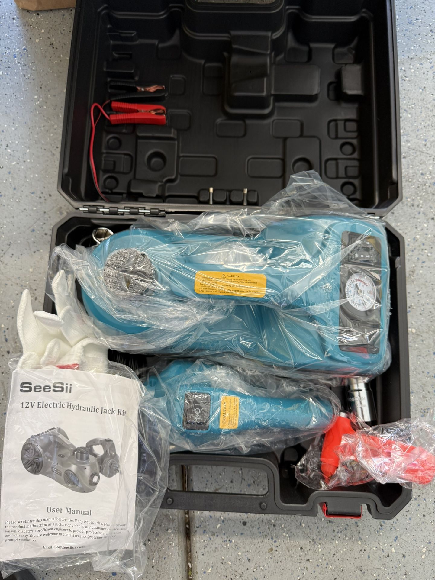 Electric Car Jack Set