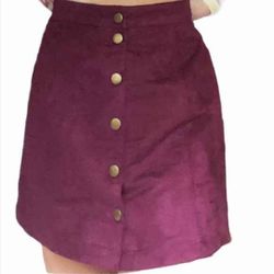 Ladies Old Navy Velvet Skirt