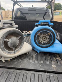 Comercial floor dryer fans