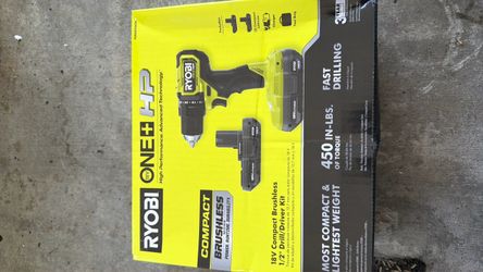 Ryobi 18 volt drill / driver