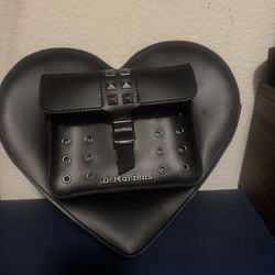 de martens black heart crossbody