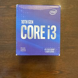 Intel Core 10th gen I3