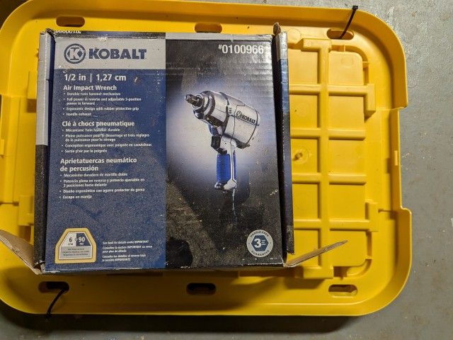 Kobalt Air Impact Wrench