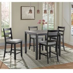 Gray Dining Room Table