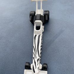1993 White Zebra Stripes Hot Wheel