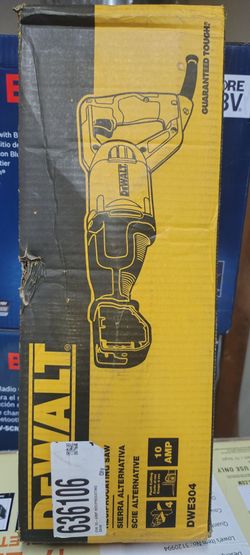 DEWALT DWE304 10-Amp Reciprocating Saw  corded.. $90.. pickup only....