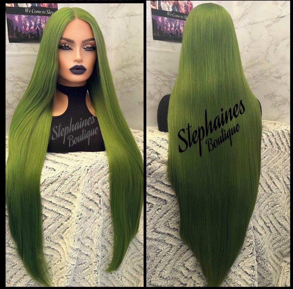 Human Hair Blended Lace Front Wig