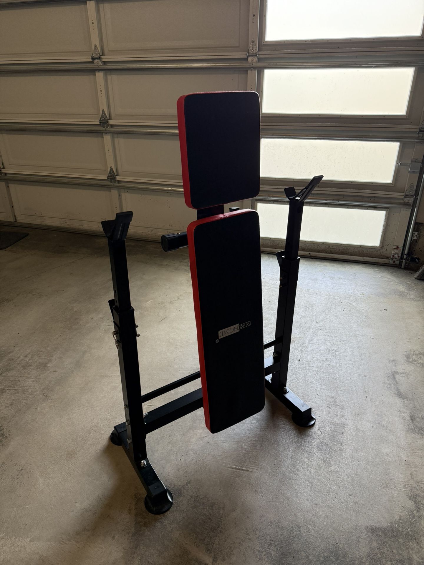 Adjustable folding multi-function weight workout bench
