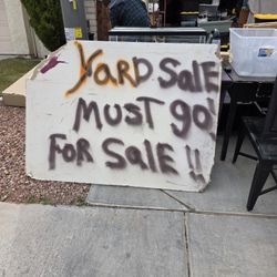 Today Only Yard Sale