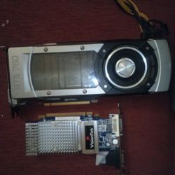 2 Graphic Cards For Trade