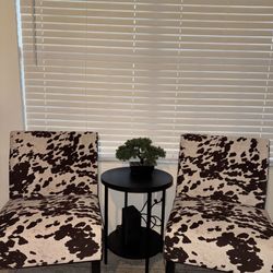 Cow Print Chairs