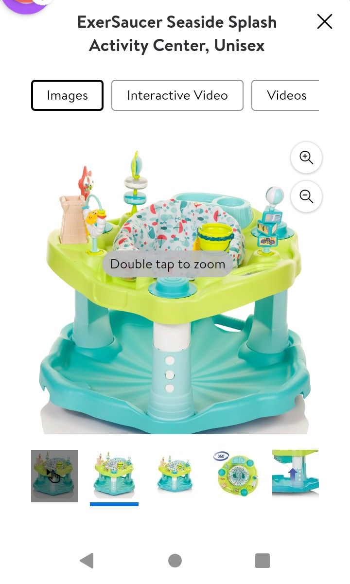 Bouncer Activity Center For Babies
