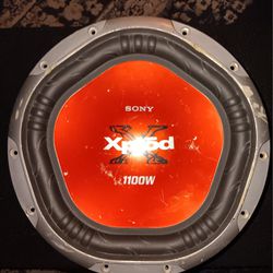 10 Inch Sony X Plode Subwoofer 