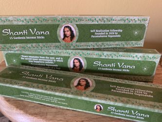 Shanti Vana - Gardenia Incense Sticks
