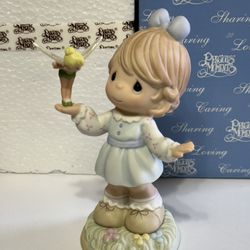 NIB 2005 Precious Moments Tinker Bell Figurine # (contact info removed)~Make Every Day Magical