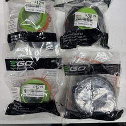 New EGO 2 Trimmer Heads And 2 Replacement Spools. $50 Talkes All. Must Pick Up