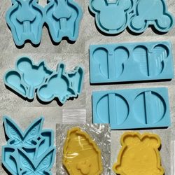 Disney Inspired Character Silicone Molds