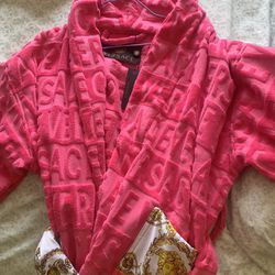 Pink Versace Robe