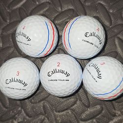 95 Chrome Tour Balls Cash Only