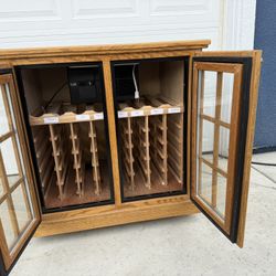 Wine Large Wood Cooler 