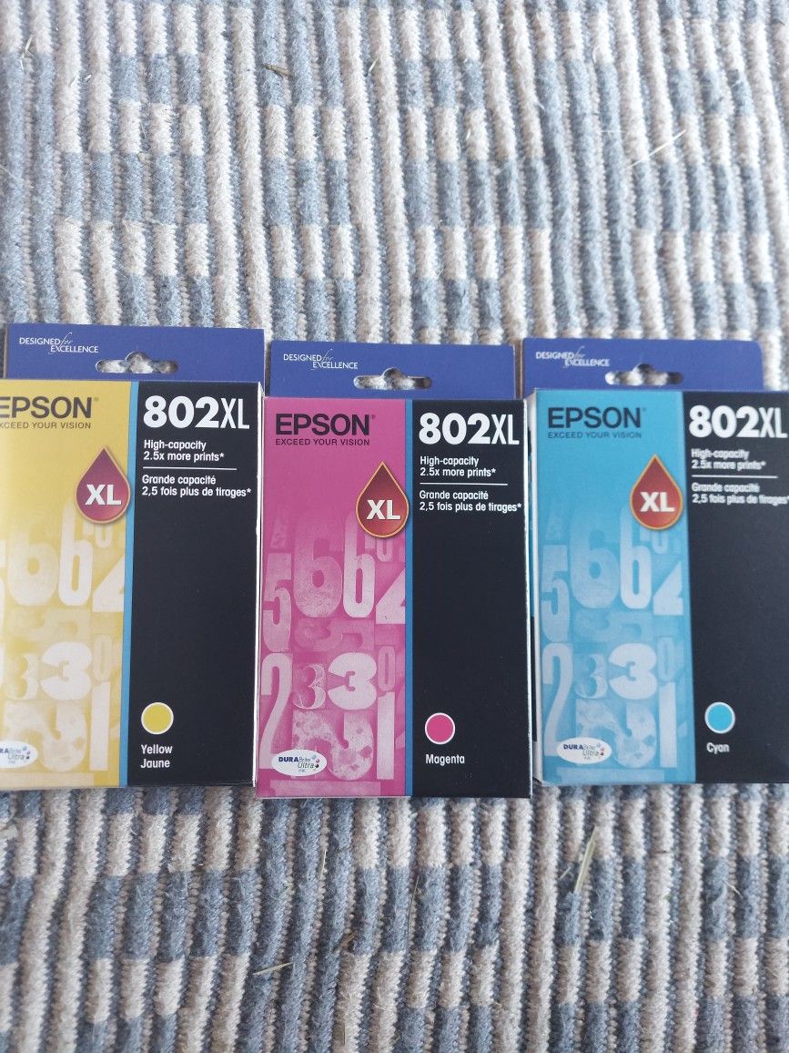 Epson 802 Ink XL Durabrite