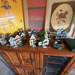 Sheila’s House Figurines – 10 Piece Lot – Brand New