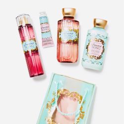 Best seller! BATH & BODY WORKS✨💗🎀SWEETEST SONG 🎀💗✨4-pc Gift set 