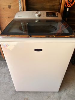 MAYTAG - Smart Top Load Washer With Extra Power - 5.3 Cu. Ft.