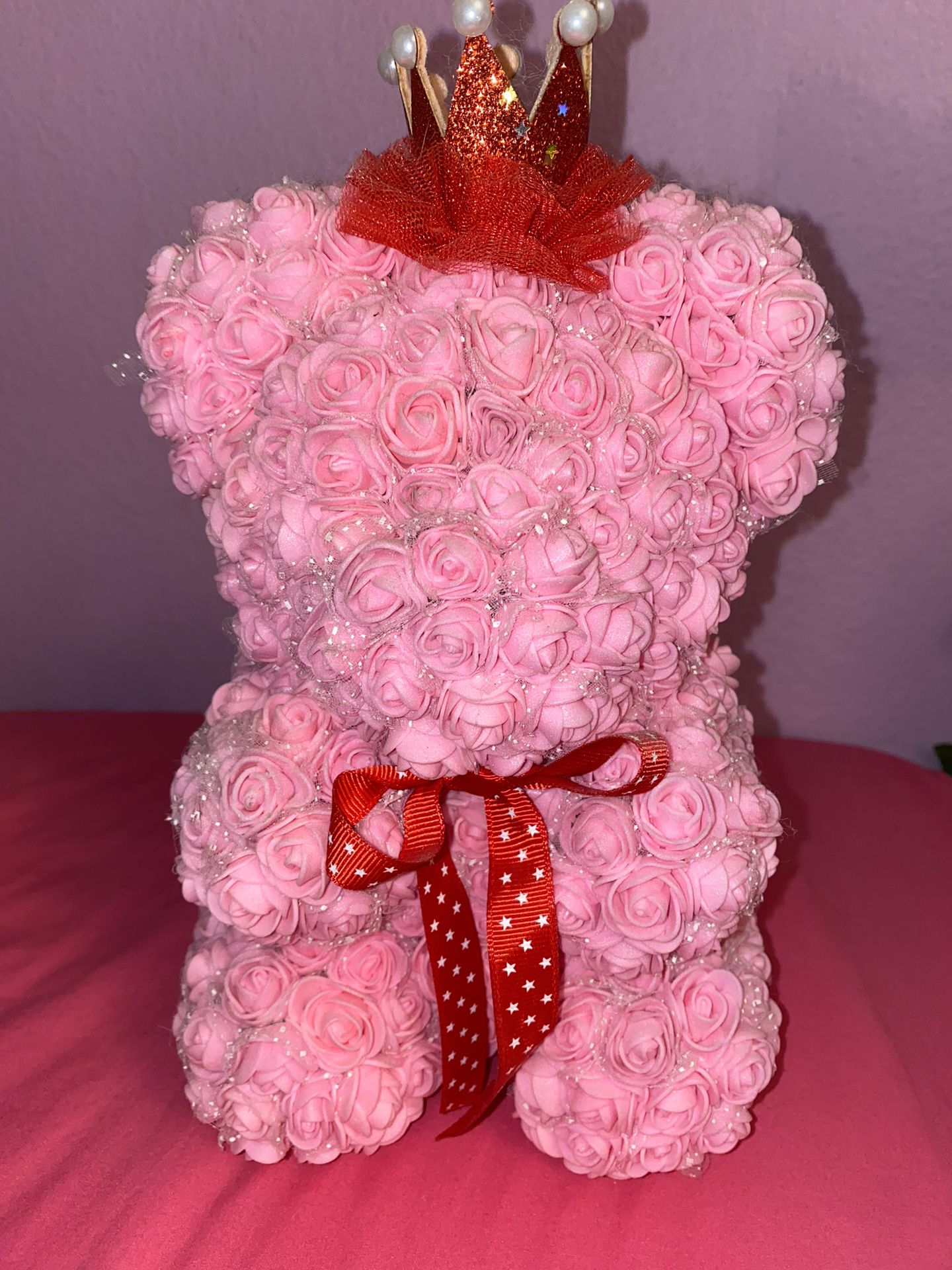 Rose Teddy Bear 
