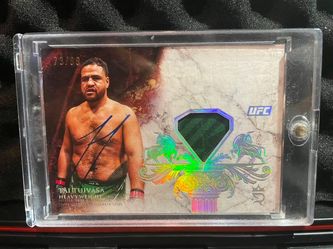 Tai Tuivasa Topps UFC Auto Relic Card 73/99