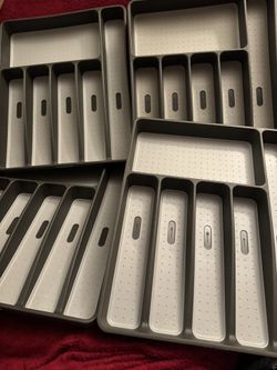 Madesmart Plastic -Silverware Tray - 16 in.